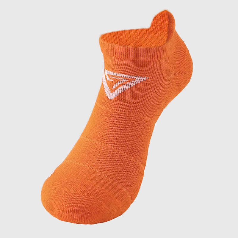 Chaussettes de compression de sport à motif triangulaire (6 paires) - Orange - EU39-44 (US6-10) - image 2