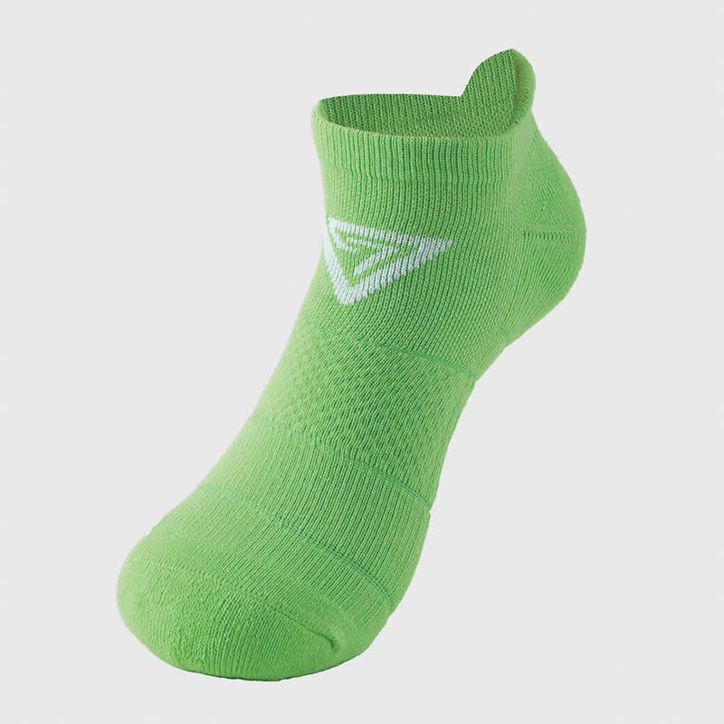 Chaussettes de compression de sport à motif triangulaire (6 paires) - Vert - EU39-44 (US6-10) - image 4