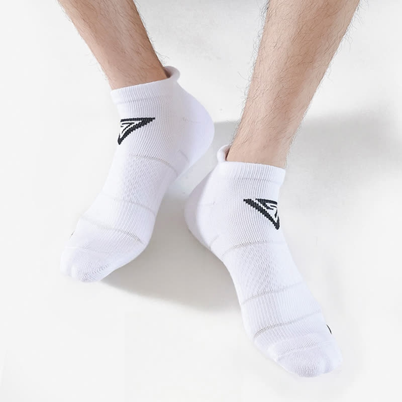 Chaussettes de compression de sport à motif triangulaire (6 paires)