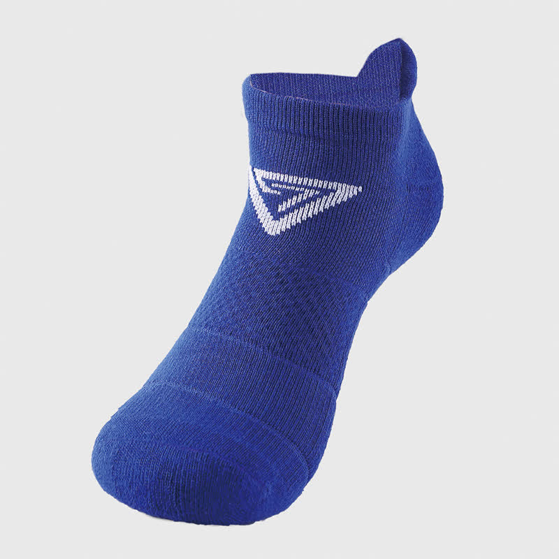 Chaussettes de compression de sport à motif triangulaire (6 paires) - Bleu - EU39-44 (US6-10) - image 10