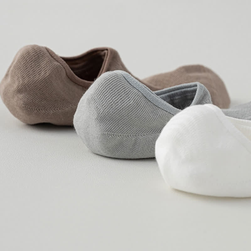 Chaussettes invisibles légères et respirantes en coton (7 paires) - image 2