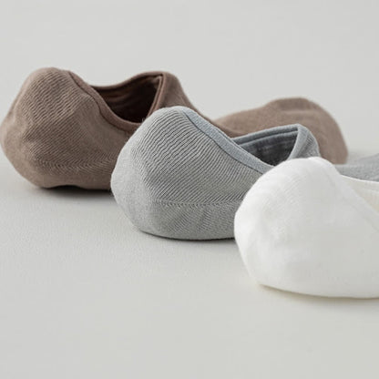 Chaussettes invisibles légères et respirantes en coton (7 paires) - image 2