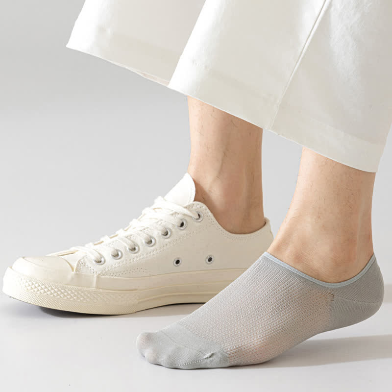 Chaussettes invisibles légères et respirantes en coton (7 paires)