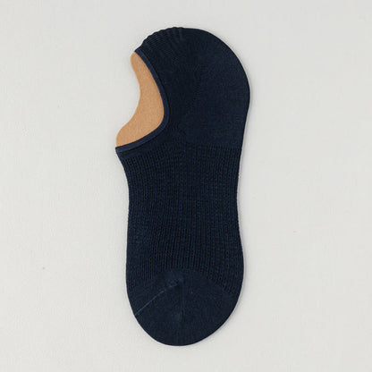 Chaussettes invisibles légères et respirantes en coton (7 paires) - Bleu royal - EU39-45 (U6-11) - image 5