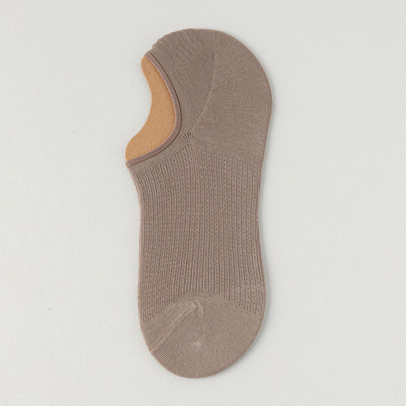 Chaussettes invisibles légères et respirantes en coton (7 paires) - Kaki - EU39-45 (U6-11) - image 17