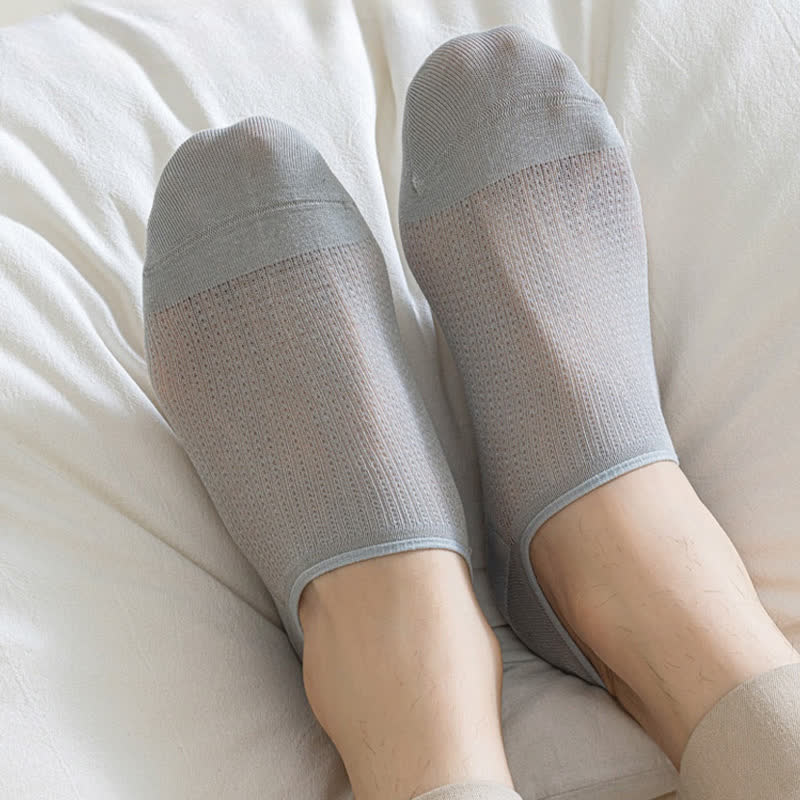 Chaussettes invisibles légères et respirantes en coton (7 paires) - image 11