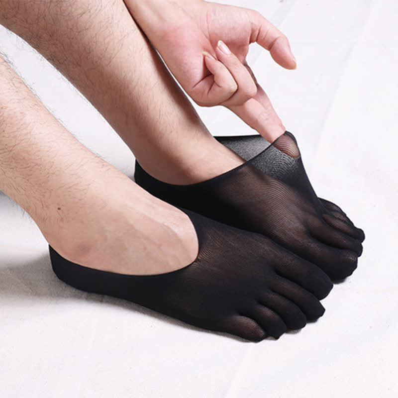 Chaussettes invisibles fines et respirantes (4 paires) - image 2
