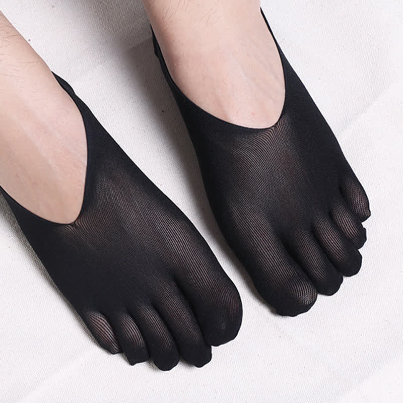 Chaussettes invisibles fines et respirantes (4 paires) - image 1
