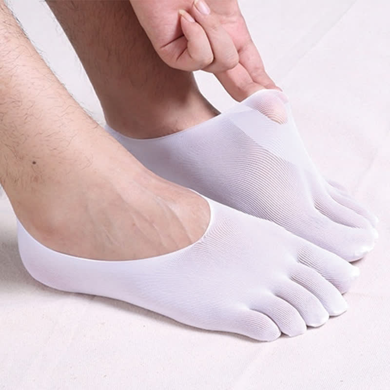 Chaussettes invisibles fines et respirantes (4 paires)