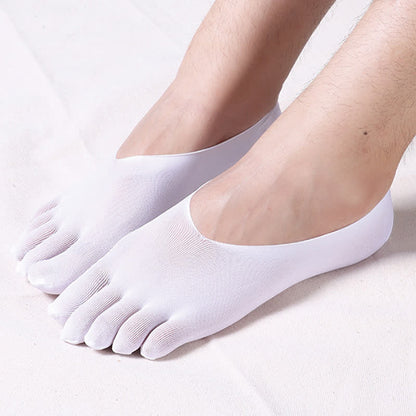 Chaussettes invisibles fines et respirantes (4 paires) - Blanc - EU39-44 (US6-10) - image 4