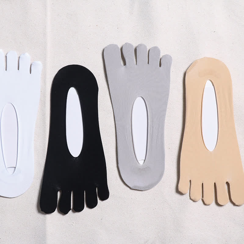 Chaussettes invisibles fines et respirantes (4 paires)