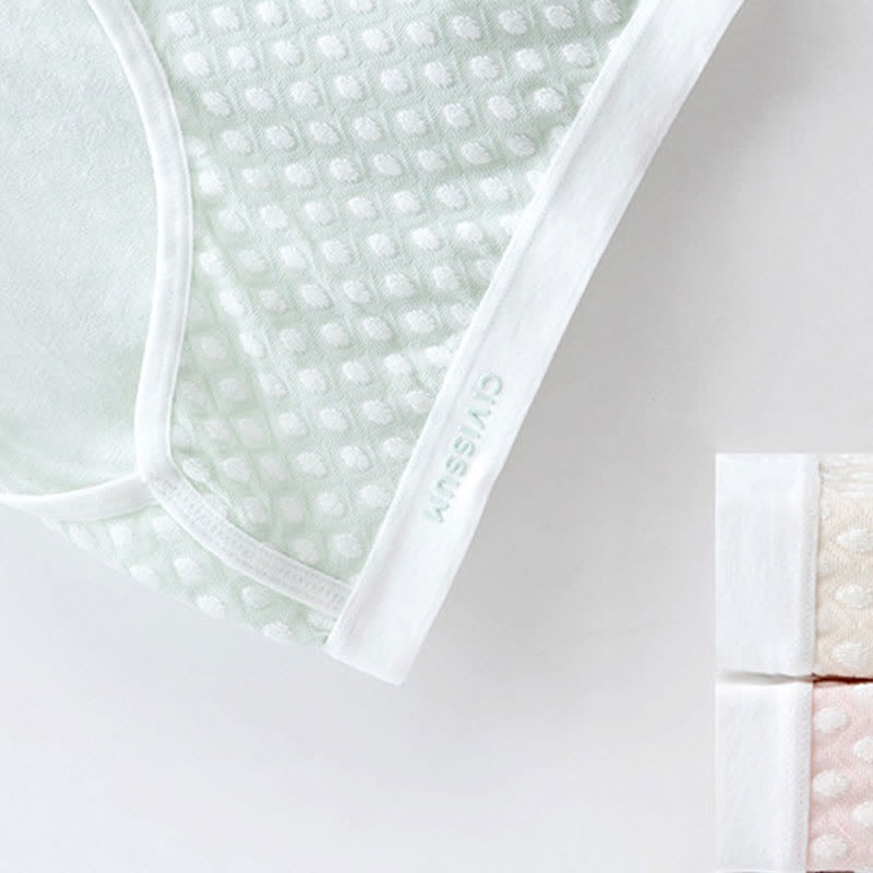 Culottes mi-hautes en jacquard confortables et douces (lot de 3)