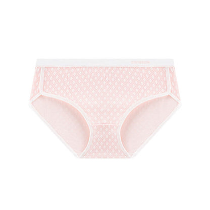 Culottes mi-hautes en jacquard confortables et douces (lot de 3) - Rose - 3XL - image 9