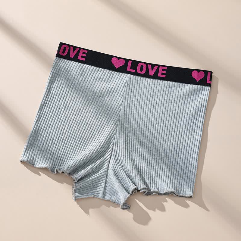 Shorty taille mi-haute LOVE (lot de 3) - image 4