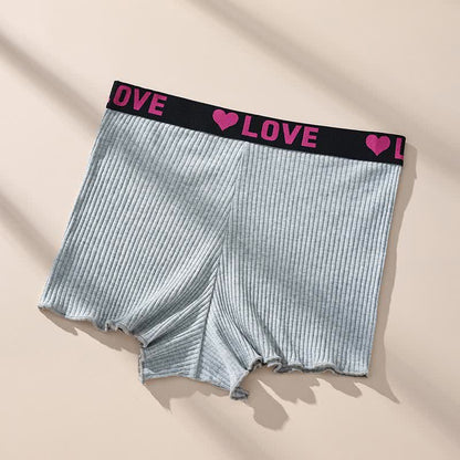 Shorty taille mi-haute LOVE (lot de 3) - image 4