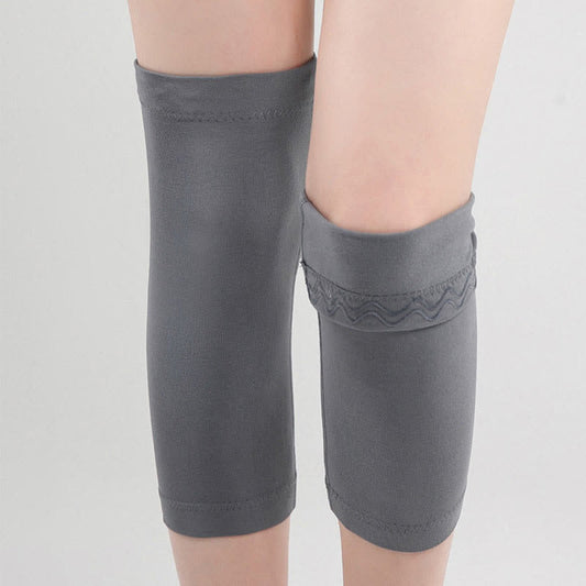 Genouillères et protège-jambes en silicone fin et antidérapant