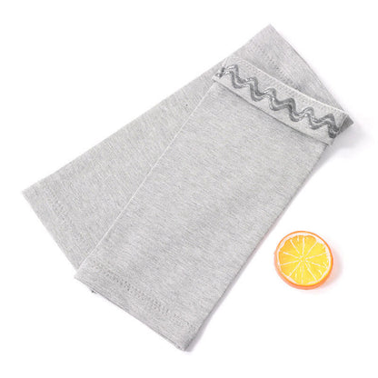 Genouillères et protège-jambes en silicone fin et antidérapant - Gris clair - XL - image 7