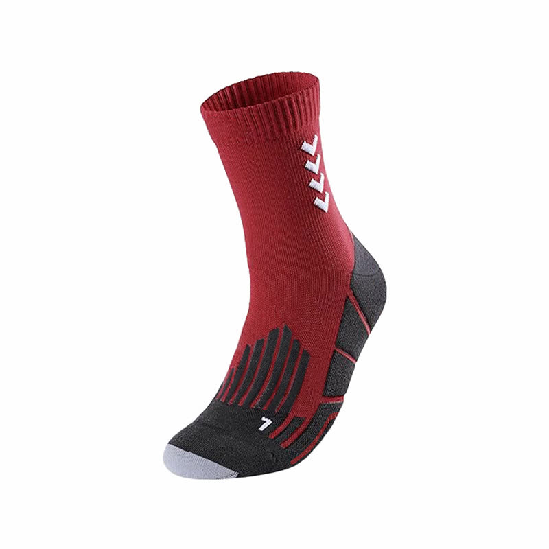 Chaussettes de compression à rayures Arrow (5 paires) - Rouge - EU39-47 (US6-12) - image 7