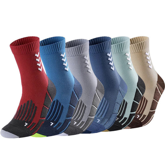 Chaussettes de compression à rayures Arrow (5 paires) - image 0
