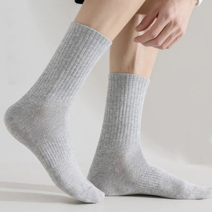 Chaussettes de sport respirantes de couleur unie (6 paires) - image 16