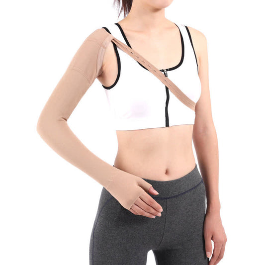 Manchon tubulaire élastique pour bras - Nu - Droite - 2XL - image 0