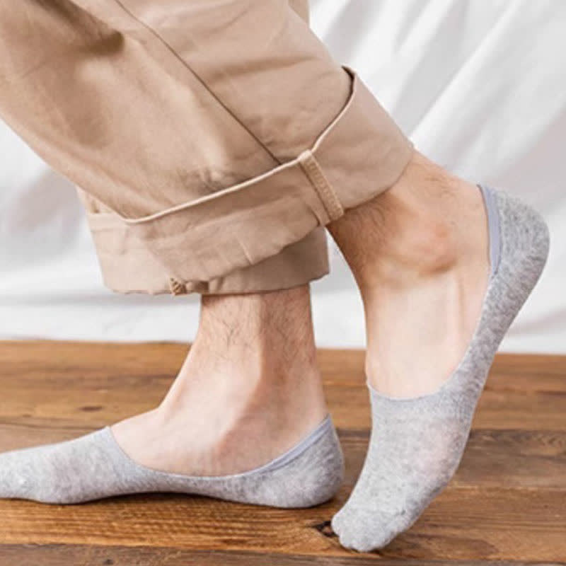 Chaussettes invisibles en coton (5 paires) - image 11