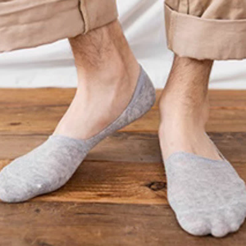 Chaussettes invisibles en coton (5 paires) - image 9