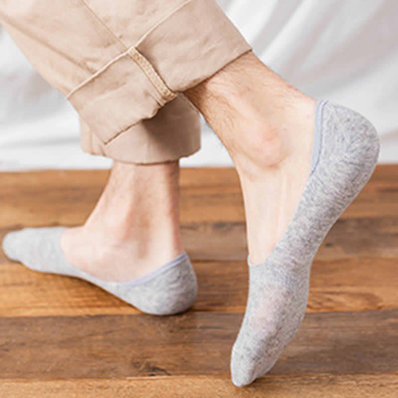 Chaussettes invisibles en coton (5 paires) - image 10