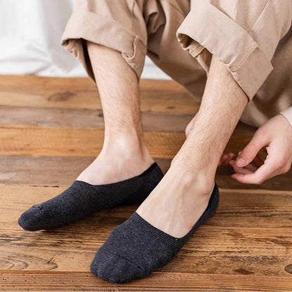 Chaussettes invisibles en coton (5 paires) - image 2