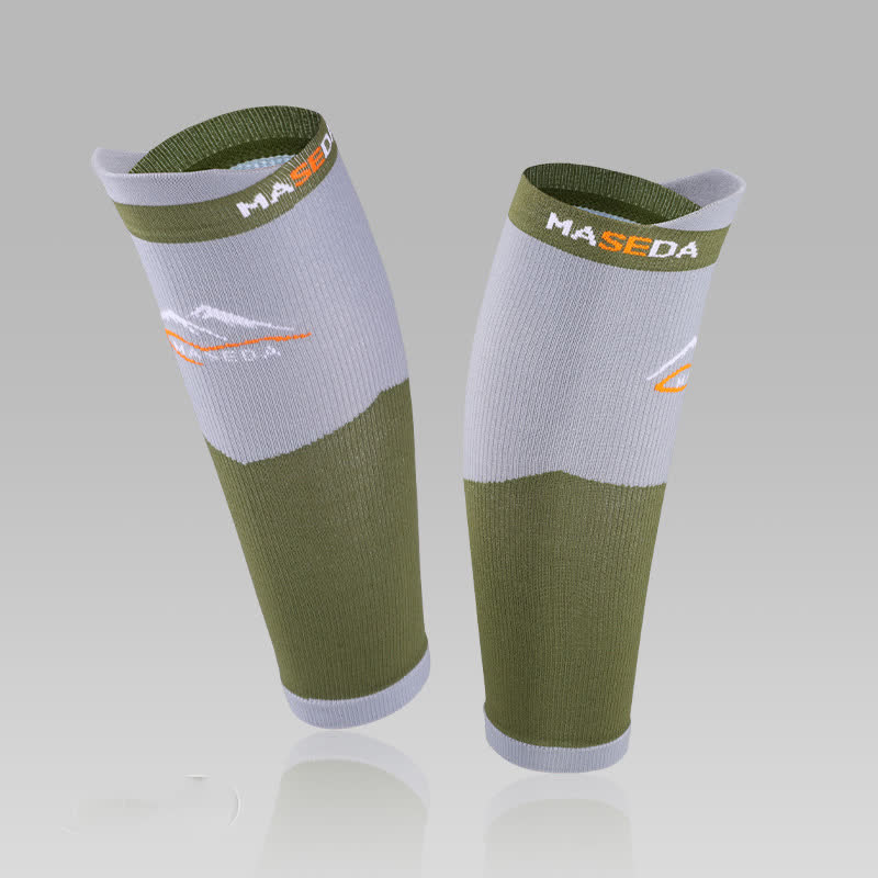 Manchons de compression pour mollets pour sports de plein air - Gris - L - image 9