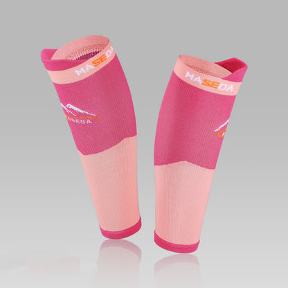 Manchons de compression pour mollets pour sports de plein air - Rose - L - image 7