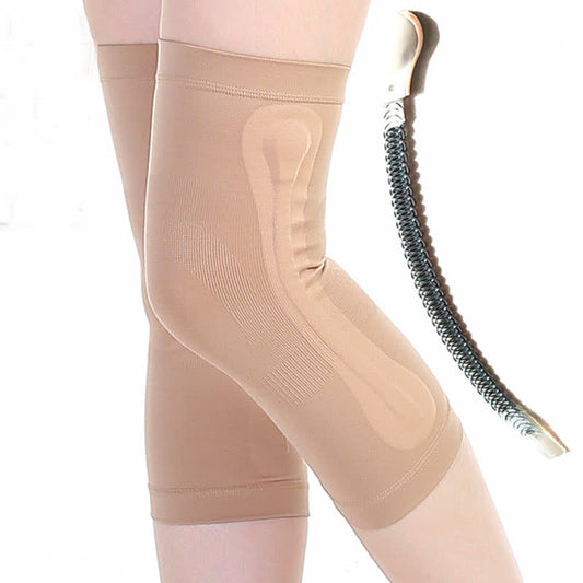 Genouillères à ressort extensibles pour sports - Nu - XXL - image 0