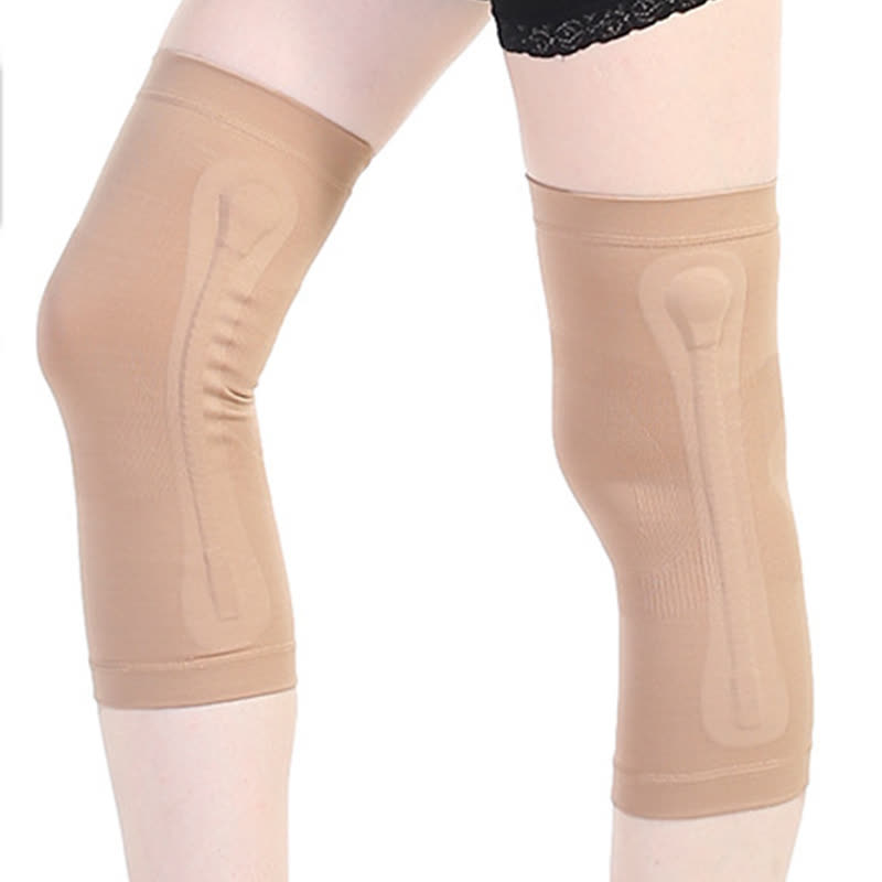 Genouillères à ressort extensibles pour sports