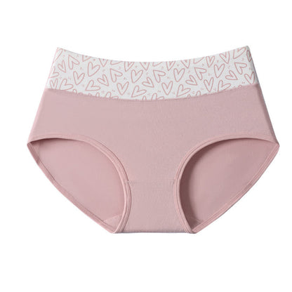 Culotte taille haute en coton imprimé Love (lot de 3) - D - 4XL - image 7
