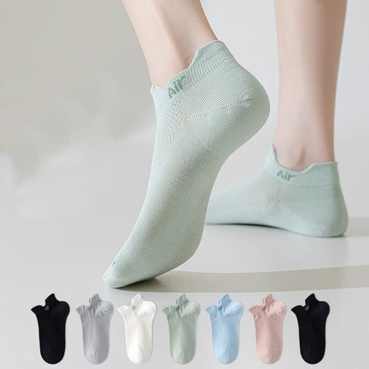 Chaussettes fines en coton absorbant la transpiration et respirantes (6 paires)