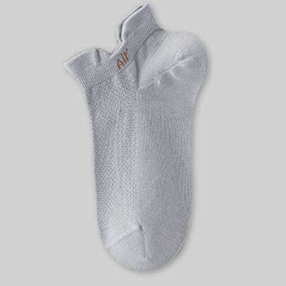 Chaussettes fines en coton absorbant la transpiration et respirantes (6 paires)