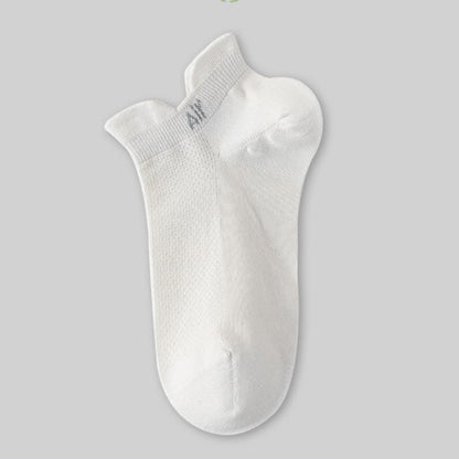 Chaussettes fines en coton absorbant la transpiration et respirantes (6 paires)