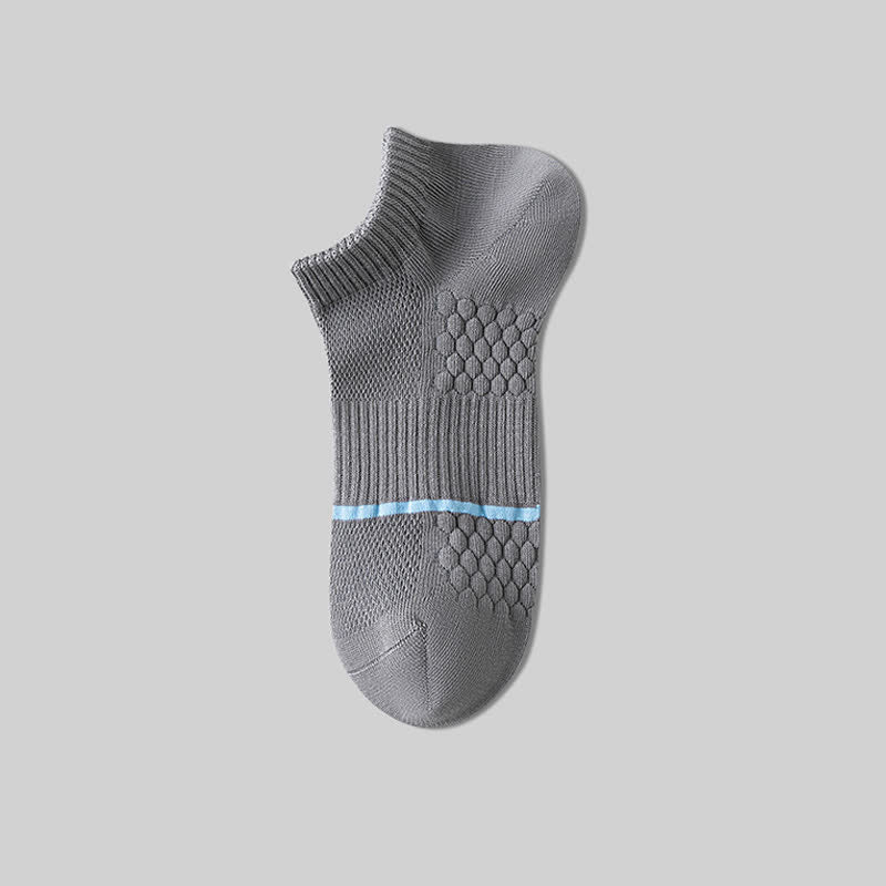 Chaussettes invisibles en maille de coton avec fond en nid d'abeille (6 paires)