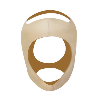 Casque de compression faciale post-opératoire pour le menton