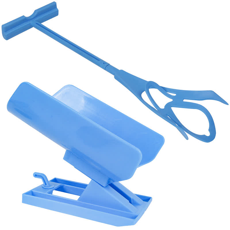 Enfile-chaussettes à long manche