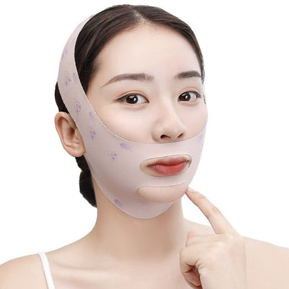 Masque facial de compression extensible - Rose - Taille unique - image 0