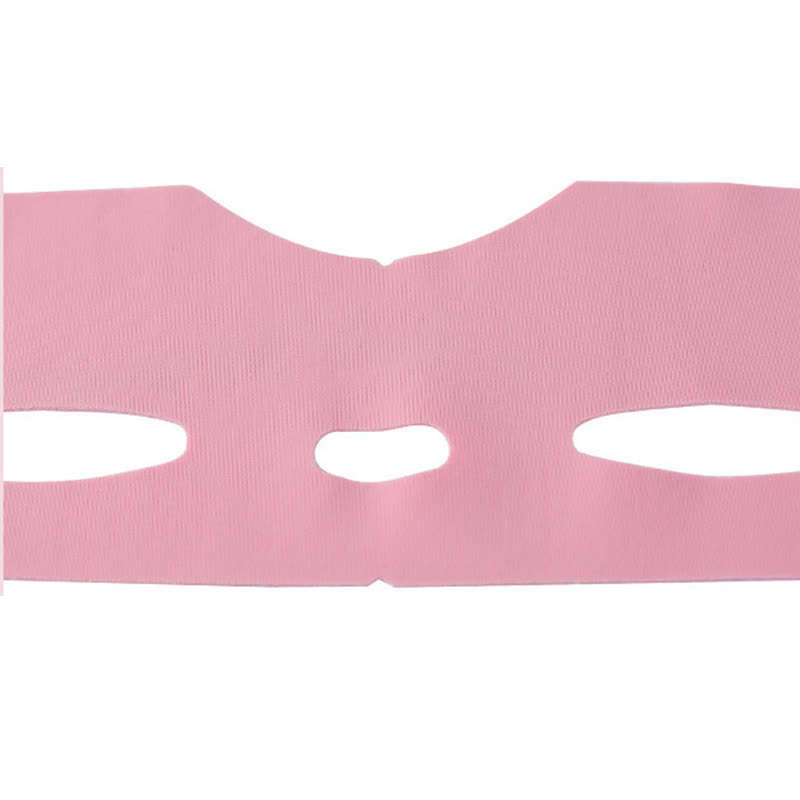 Masque contouring élastique en V