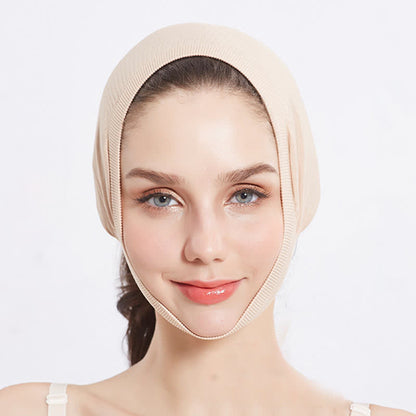 Bande de compression faciale amincissante et liftante