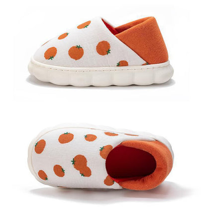 Chaussons fermés antidérapants à semelle épaisse et imprimé dessin animé - image 8