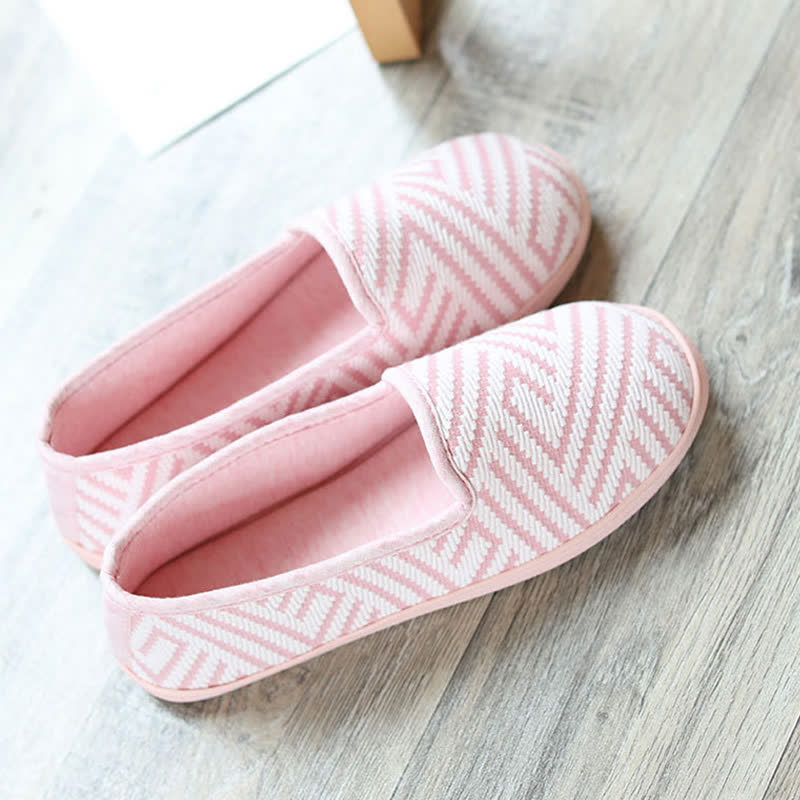 Chaussons respirants à rayures pour la maison après l'accouchement - image 6