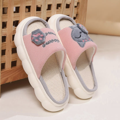 Chaussons mignons en forme de chaton de dessin animé - image 6