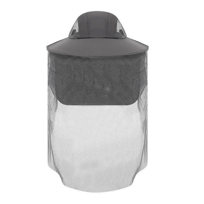Chapeau bob à large bord pour l'extérieur - Gris foncé - Taille unique - image 4