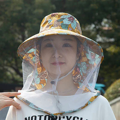 Chapeau seau à large bord à imprimé floral pour l'extérieur - E - Taille unique - image 11