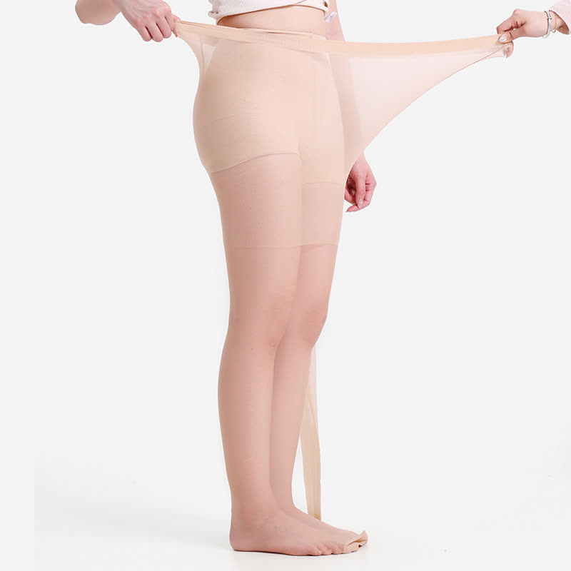 Collants de couleur unie grande taille (3 paires) - image 24