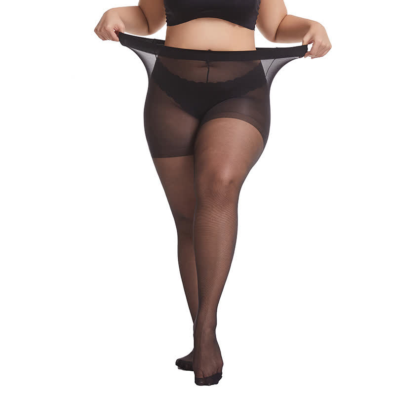Collants transparents anti-accrocs (2 paires)